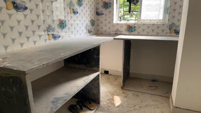 Kitchen Image of 770 Sq.ft 2 BHK Apartment / Flat for sale in Baguiati Kolkata for Rs. 2464000