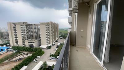 Balcony Image of 1460 Sq.ft 3 BHK Apartment / Flat for rent in Uptown Skylla, PR7 Airport Road Zirakpur for Rs. 34000