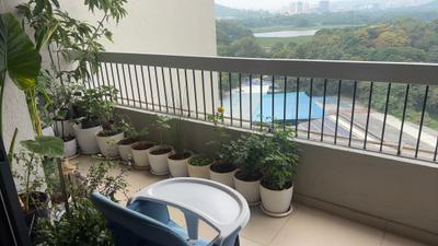 Balcony Image of 1100 Sq.ft 2 BHK Apartment / Flat for sale in Solitaire Homes Pashan, Pashan Pune for Rs. 14000000