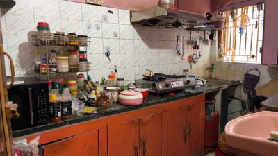 Kitchen Image of 750 Sq.ft 2 BHK Apartment / Flat for sale in Sinthi Kolkata for Rs. 3200000