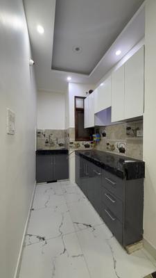 Kitchen Image of 540 Sq.ft 2 BHK Builder Floor for rent in Dwarka Mor New Delhi for Rs. 14500