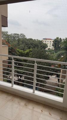 Balcony Image of 1550 Sq.ft 3 BHK Apartment / Flat for rent in Aisshwarya Excellency, Dooravani Nagar Bengaluru for Rs. 65000