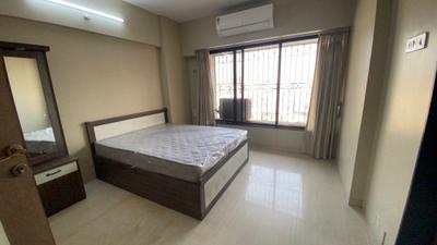 Bedroom Image of 1550 Sq.ft 3 BHK Apartment / Flat for rent in Samarth Aangan, Andheri West Mumbai for Rs. 170000