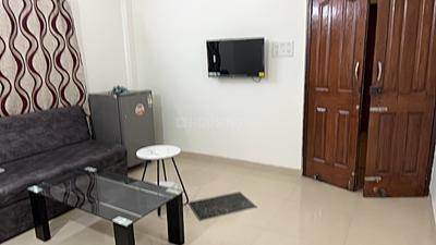 Living Room Image of 800 Sq.ft 1 BHK Apartment / Flat for rent in Shekhar Planet, Vijay Nagar Indore for Rs. 20000
