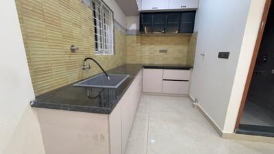 Kitchen Image of 920 Sq.ft 2 BHK Builder Floor for rent in Bommasandra Bengaluru for Rs. 25000
