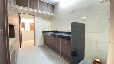 Kitchen Image of 1233 Sq.ft 2 BHK Independent House for rent in Jodhpur Ahmedabad for Rs. 30000