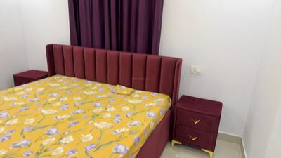 Bedroom Image of 1800 Sq.ft 3 BHK Apartment / Flat for rent in Blue Mountain, Kalli Pashchim Lucknow for Rs. 35000