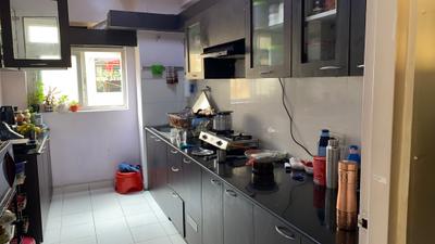 Kitchen Image of 1700 Sq.ft 3 BHK Apartment / Flat for sale in Shrachi Greenwood Elements, New Town Kolkata for Rs. 11800000