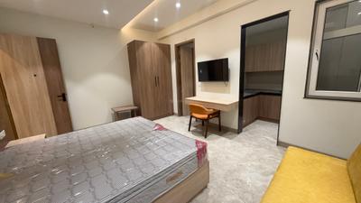 Bedroom Image of 380 Sq.ft 1 RK Independent House for rent in Sector 30 Gurgaon for Rs. 26000