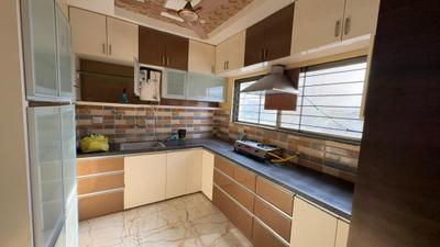 Kitchen Image of 1256 Sq.ft 3 BHK Apartment / Flat for rent in Varun Sugan Residency, Scheme No 71 Indore for Rs. 35000