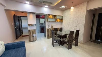 Living Room Image of 1000 Sq.ft 2 BHK Apartment / Flat for rent in Hiranandani Estate Thane for Rs. 40000