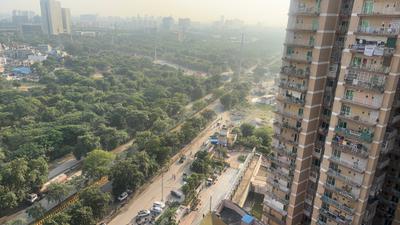 Balcony Image of 1200 Sq.ft 3 BHK Apartment / Flat for sale in Migsun Twiinz, Eta II Greater Noida for Rs. 10300000