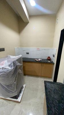 Kitchen Image of 500 Sq.ft 1 BHK Apartment / Flat for rent in Mahalakshmi Nagar Indore for Rs. 20000