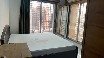 Bedroom Image of 650 Sq.ft 2 BHK Apartment / Flat for rent in Santvan Skyon, Palanpur Surat for Rs. 27000
