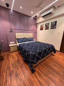 Bedroom Image of 495 Sq.ft 1 BHK Apartment / Flat for rent in Lodha Casa Maxima, Mira Road East Mira Bhayandar for Rs. 32000