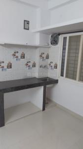 Kitchen Image of 350 Sq.ft 1 RK Apartment / Flat for rent in Banjara Hills Hyderabad for Rs. 9000