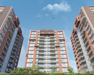 Image of 1705 Sq.ft 3 BHK Apartment / Flat for sale in Pal, Surat for Rs. 8241000