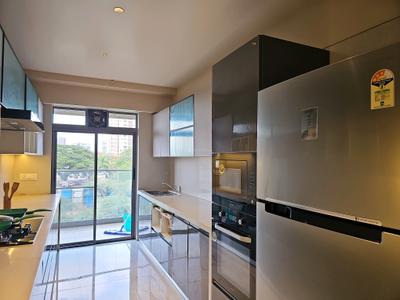 Kitchen Image of 1111 Sq.ft 2 BHK Apartment / Flat for sale in Adani Atelier Greens, Mundhwa Pune for Rs. 20500000