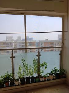 Balcony Image of 1636 Sq.ft 3 BHK Apartment / Flat for rent in Hitech City Hyderabad for Rs. 60000