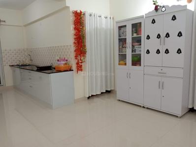Kitchen Image of 1200 Sq.ft 3 BHK Apartment / Flat for sale in Trendz Whispering Woods, Deepanagar Mysore for Rs. 8200000