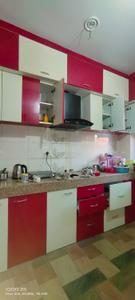 Kitchen Image of 1050 Sq.ft 2 BHK Apartment / Flat for rent in Sunderpur Varanasi for Rs. 22000