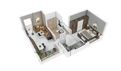 Image of 550 Sq.ft 1 BHK Apartment / Flat for sale in Bhugaon, Pune for Rs. 4990000