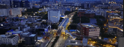 Image of 1420 Sq.ft 3 BHK Apartment / Flat for sale in Sai Keerthi Lake View, Chandanagar, Hyderabad for Rs. 11720000