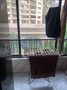 Balcony Image of 400 Sq.ft 1 RK Apartment / Flat for rent in Malabar Hill Mumbai for Rs. 55000