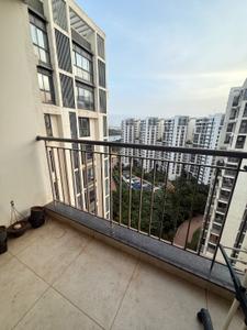 Balcony Image of 1886 Sq.ft 3 BHK Apartment / Flat for rent in Sattva Cadenza, Kudlu Gate Bengaluru for Rs. 70000
