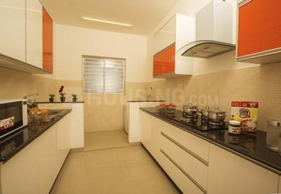 Kitchen Image of 2200 Sq.ft 4 BHK Apartment / Flat for sale in Yashada Windsong, Ravet Pune for Rs. 14700000