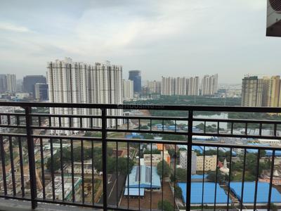 Balcony Image of 2048 Sq.ft 3.5 BHK Apartment / Flat for rent in Prestige Tranquil, Kokapet Hyderabad for Rs. 73000