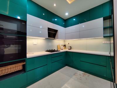 Kitchen Image of 2270 Sq.ft 4.5 BHK Apartment / Flat for rent in Bhartiya Nikoo Homes Phase 2, Thanisandra Bengaluru for Rs. 150000