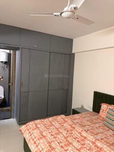 Bedroom Image of 1955 Sq.ft 3 BHK Apartment / Flat for rent in Shivalik Green View, Shantigram Ahmedabad for Rs. 80000