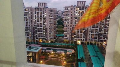 Living Room Image of 850 Sq.ft 2 BHK Apartment / Flat for rent in Nyati Elan, Wagholi Pune for Rs. 23000