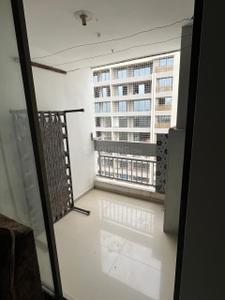 Balcony Image of 1280 Sq.ft 2 BHK Apartment / Flat for sale in Koba Gandhinagar for Rs. 4500000