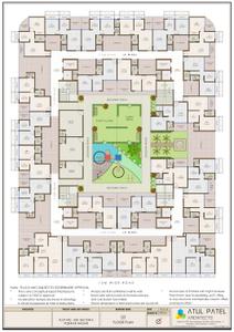 Image of 1165 Sq.ft 2 BHK Apartment / Flat for sale in Precious Majestic, Pushpak Nagar, Navi Mumbai for Rs. 7900000