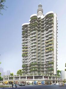 Image of 1350 Sq.ft 2 BHK Apartment / Flat for sale in Trishul Symphony, Kharghar, Navi Mumbai for Rs. 15300000