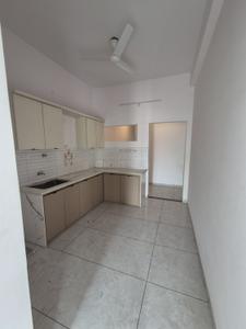 Kitchen Image of 1000 Sq.ft 3 BHK Independent House for rent in Sampat Hills, Bhicholi Mardana Indore for Rs. 25000