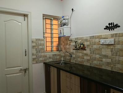 Kitchen Image of 400 Sq.ft 1 BHK Independent House for rent in Hulimavu Bengaluru for Rs. 28000