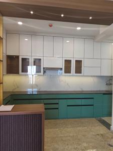 Kitchen Image of 1450 Sq.ft 3 BHK Apartment / Flat for rent in Omaxe The Palace, Gomti Nagar Lucknow for Rs. 32000