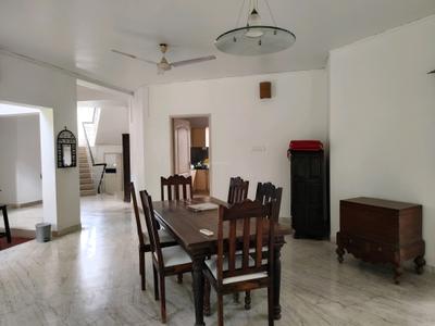 Dining Area Image of 5500 Sq.ft 3 BHK Independent House for rent in Injambakkam Chennai for Rs. 200000
