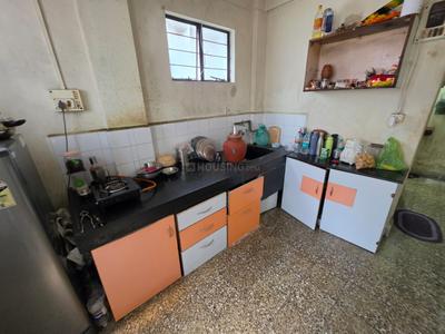Kitchen Image of 550 Sq.ft 1 BHK Apartment / Flat for rent in Paranjape Rutuparna, Kothrud Pune for Rs. 15000