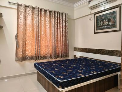 Bedroom Image of 1122 Sq.ft 2.5 BHK Apartment / Flat for rent in GK Rose E Mehar, Rahatani Pune for Rs. 36000