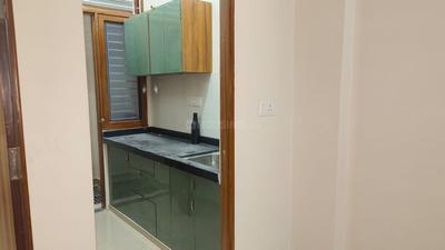 Kitchen Image of 490 Sq.ft 1 RK Studio for rent in Urban Suites, Jagatpura Jaipur for Rs. 15000