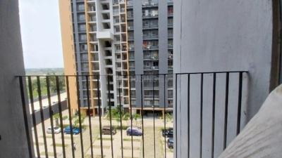 Balcony Image of 815 Sq.ft 2 BHK Apartment / Flat for rent in Elevate At Godrej Se7en, Hanspukuria Kolkata for Rs. 24000