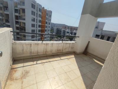 Balcony Image of 1240 Sq.ft 3 BHK Apartment / Flat for rent in Kalaapi Meghvarsha, Warje Pune for Rs. 32000