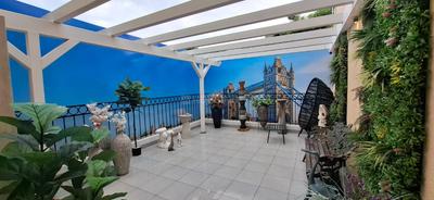 Balcony Image of 1500 Sq.ft 3 BHK Apartment / Flat for sale in Semmancheri Chennai for Rs. 11300000