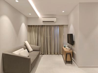 Living Room Image of 832 Sq.ft 3 BHK Apartment / Flat for sale in Siddha Sky Phase V, Sion Mumbai for Rs. 28100000