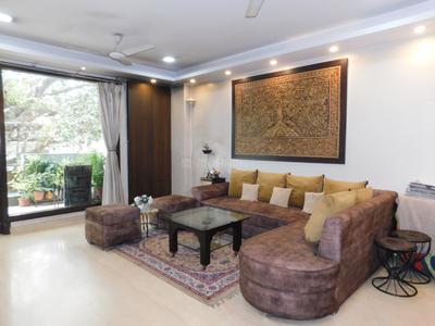Hall Image of 2000 Sq.ft 3 BHK Builder Floor for sale in Safdarjung Enclave New Delhi for Rs. 50000000