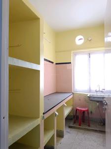 Kitchen Image of 500 Sq.ft 1 BHK Builder Floor for rent in Kalighat Kolkata for Rs. 15000